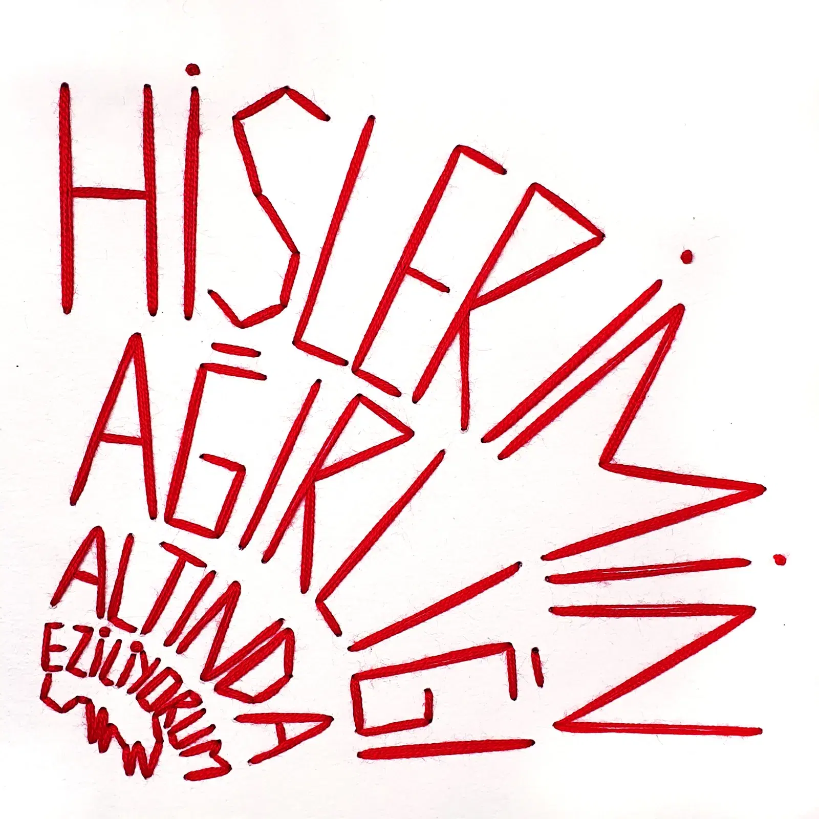Hislerimin Ağırlığı Altında Eziliyorum